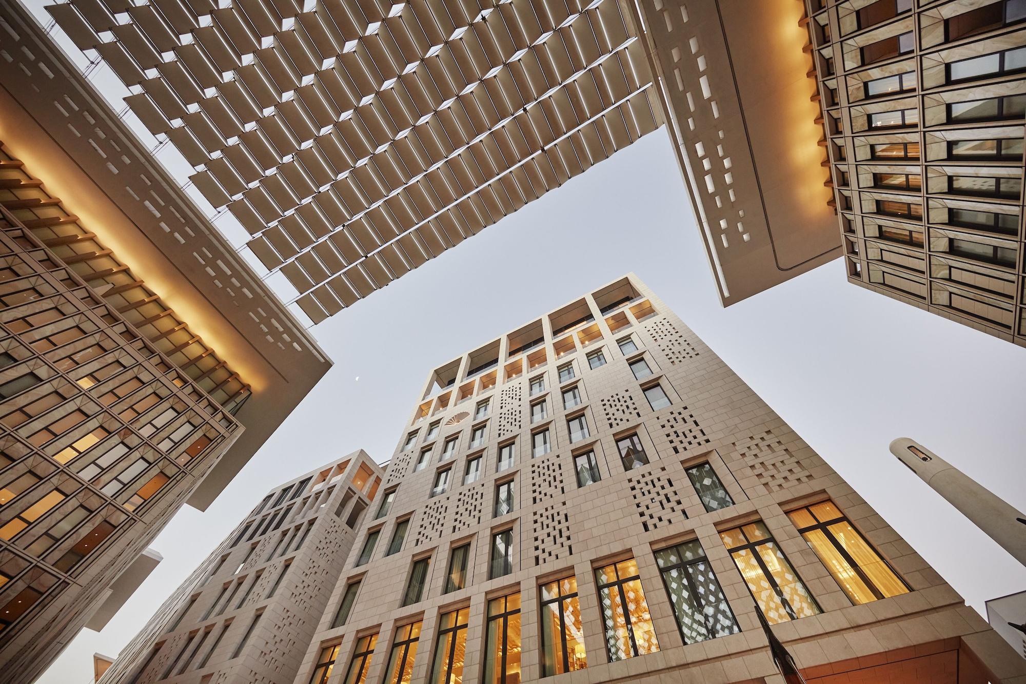 แมนดาริน โอเรียนเต็ล โดฮา Hotel ภายนอก รูปภาพ The new library building