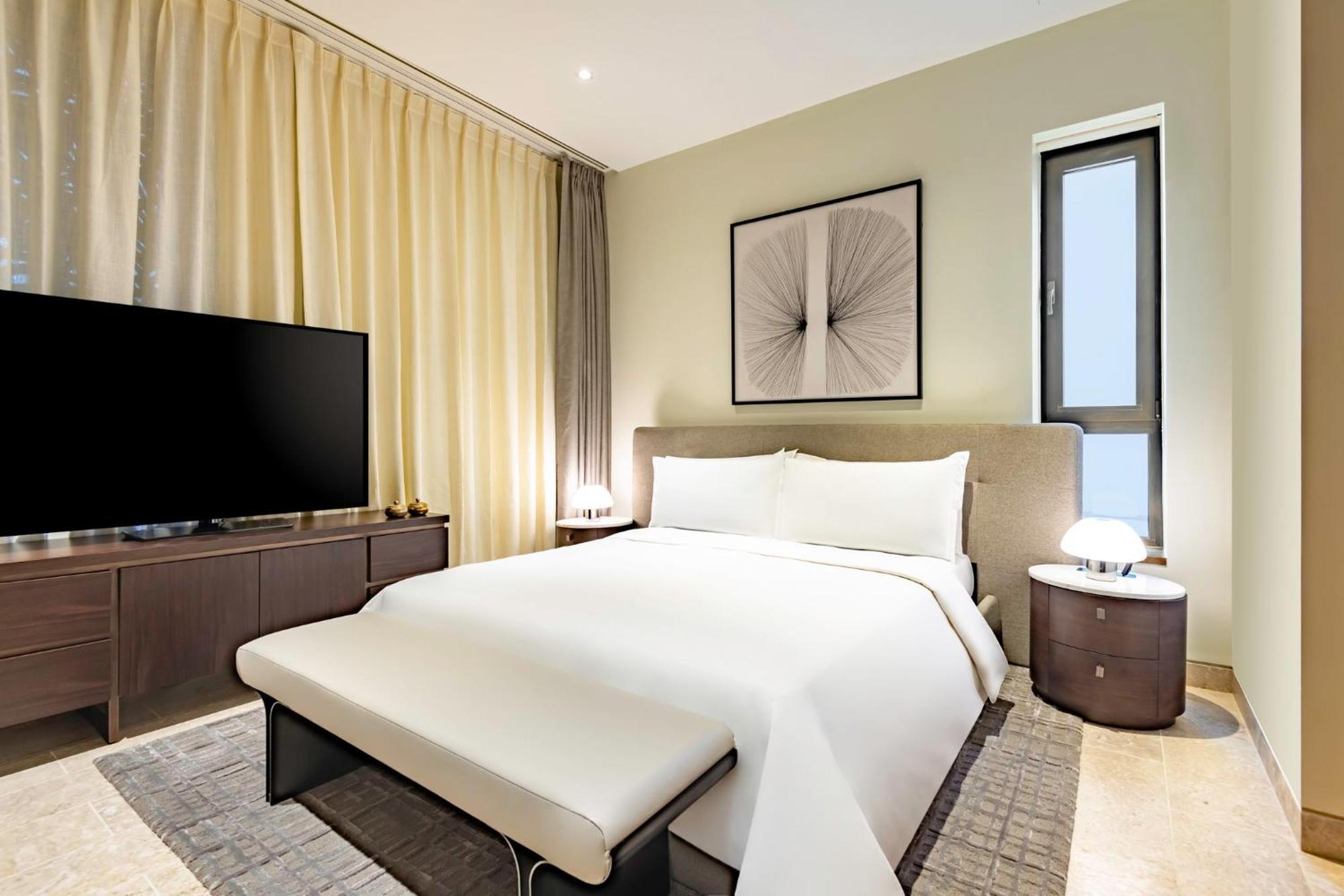 แมนดาริน โอเรียนเต็ล โดฮา Hotel ภายนอก รูปภาพ A bedroom at the hotel
