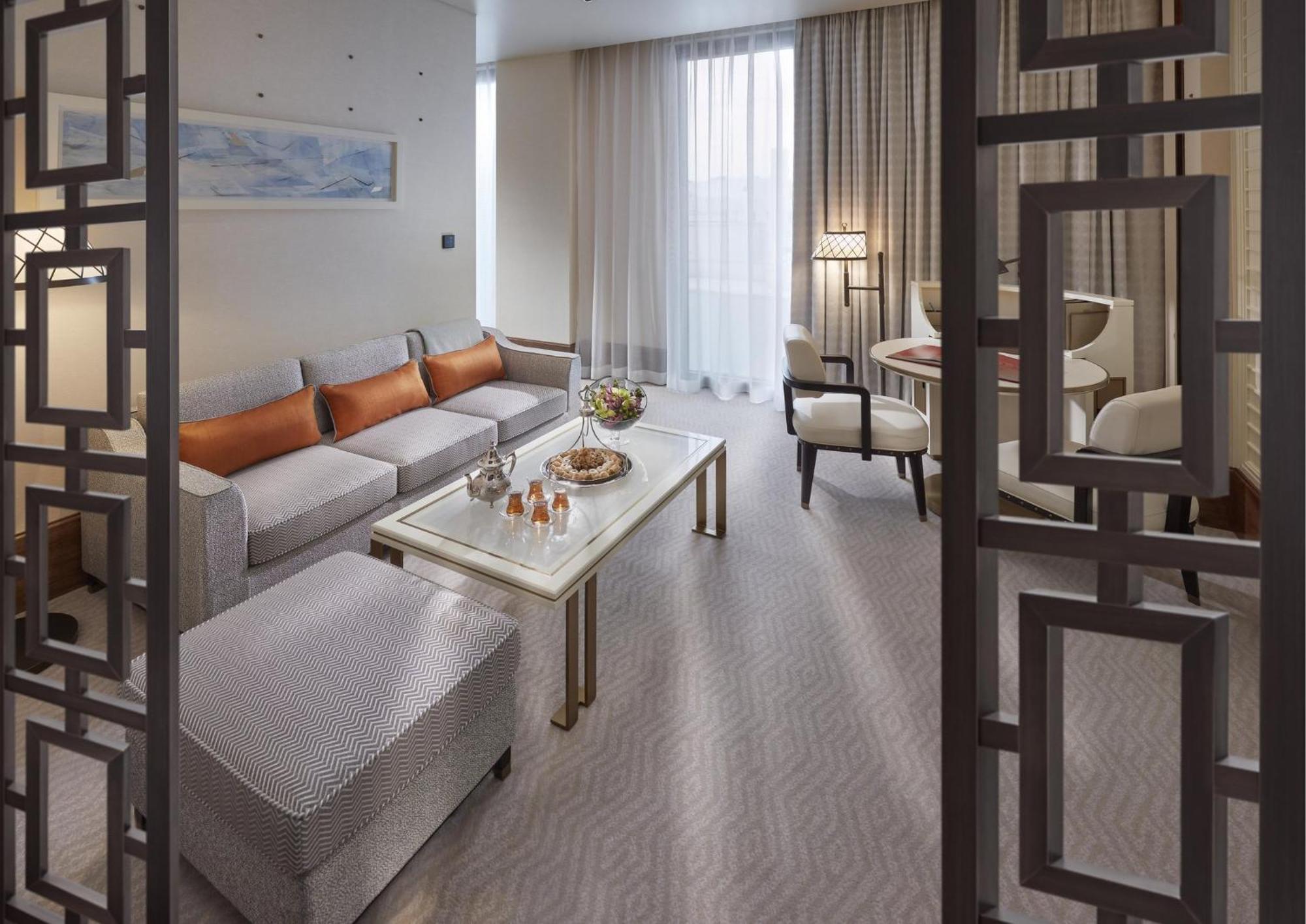 แมนดาริน โอเรียนเต็ล โดฮา Hotel ภายนอก รูปภาพ A suite at the hotel