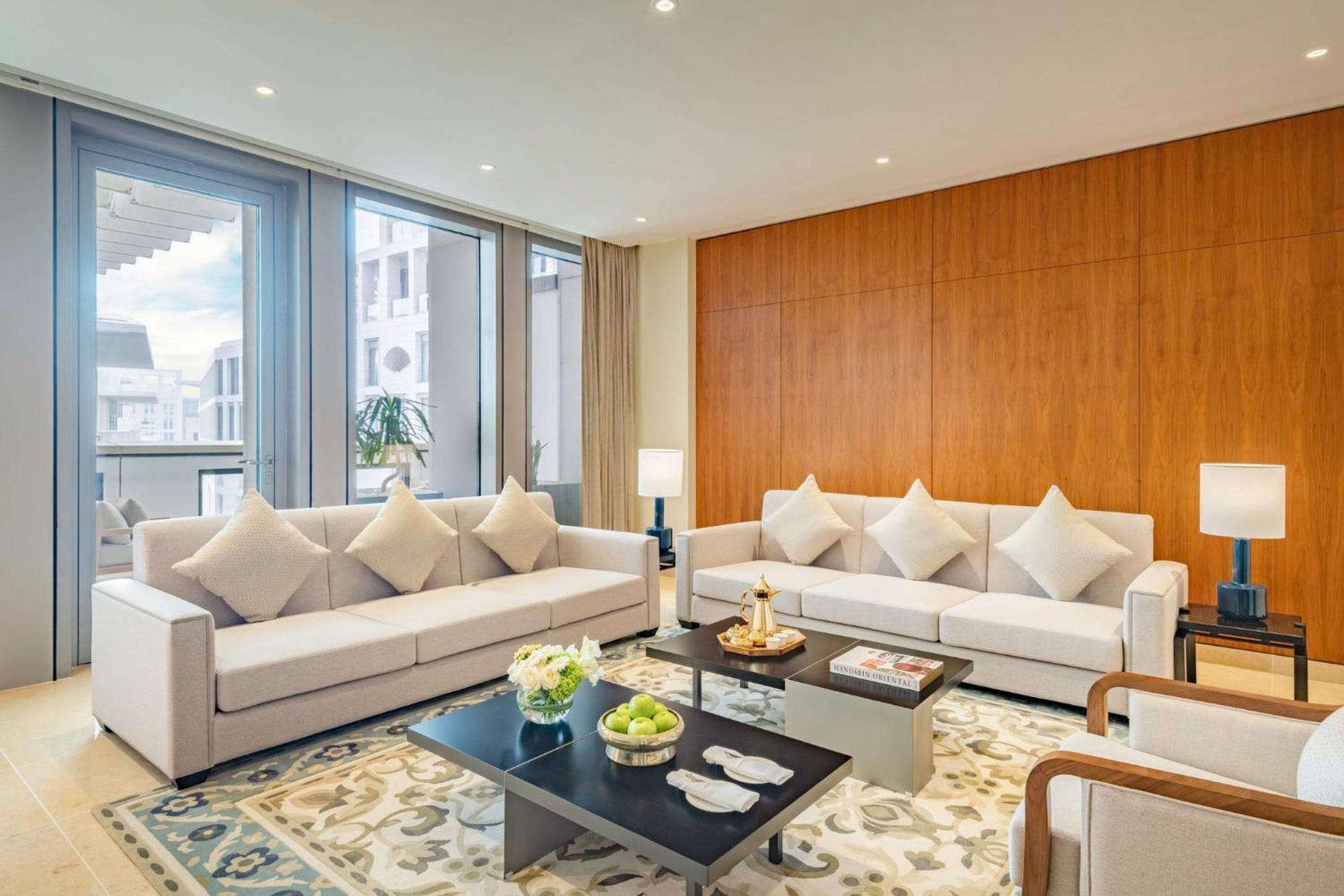 แมนดาริน โอเรียนเต็ล โดฮา Hotel ภายนอก รูปภาพ Living room